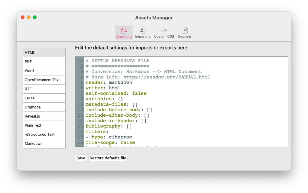 El gestor de recursos